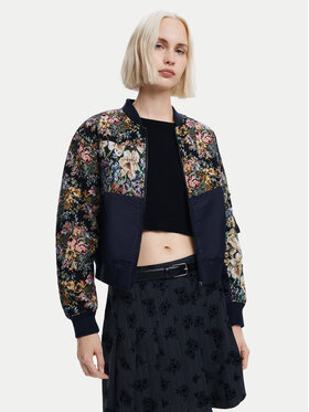 Desigual Desigual Bomberjacke Roterdam 24WWEWB1 Schwarz Regular Fit
