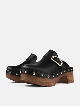 L37 L37 Klapki SUMMER CLOGS Czarny