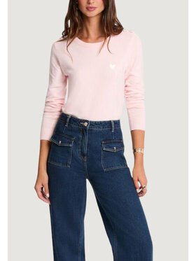 Morgan De Toi Morgan De Toi Maglione 251-MKISS Rosa Casual Fit