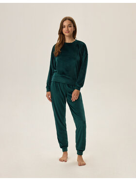 Henderson Henderson Piżama 41892 Zielony Regular Fit