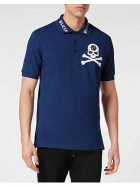 PHILIPP PLEIN PHILIPP PLEIN Polo 231 Azzurro chiaro Slim Fit