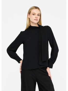 Liu Jo Liu Jo Bluzka MF5281T424122222 Czarny Regular Fit