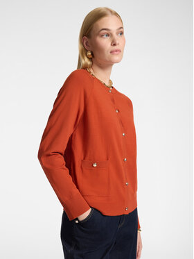 Elena Mirò Elena Mirò Sweter M034Z000795N017 Pomarańczowy Regular Fit