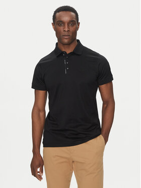 KARL LAGERFELD KARL LAGERFELD Pólóing 745007 552200 Fekete Regular Fit