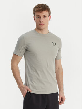 Under Armour Under Armour Tričko Left Chest Logo SS 1326799 Sivá Loose Fit