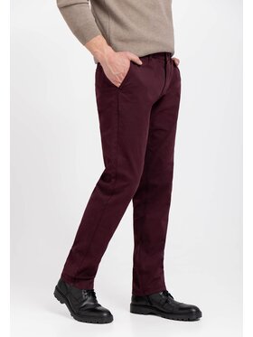 Volcano Volcano Chinosy R-PARKS Czerwony Regular Fit