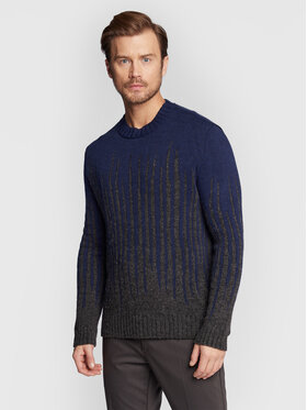 Sisley Sisley Sweater 117GT1012 Sötétkék Regular Fit