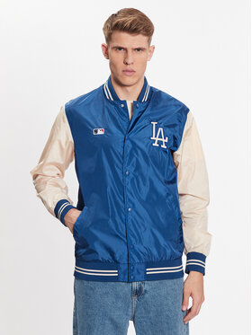 47 Brand 47 Brand Kurtka bomber Los Angeles Dodgers Core 47 Drift Track Jacket Niebieski Regular Fit