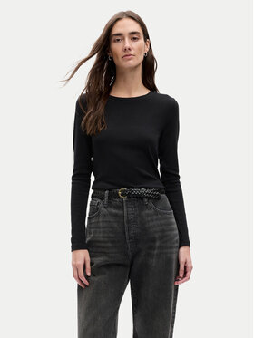 Gap Gap Bluzka 540609-03 Czarny Slim Fit