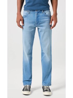 Wrangler Wrangler Jeansy Greensboro Niebieski Regular Fit