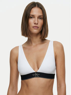 Calvin Klein Underwear Calvin Klein Underwear Podprsenka Bralette LV00QF8703 Biela