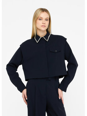 Liu Jo Liu Jo Koszula CF5340T054A94028 Błękitny Regular Fit