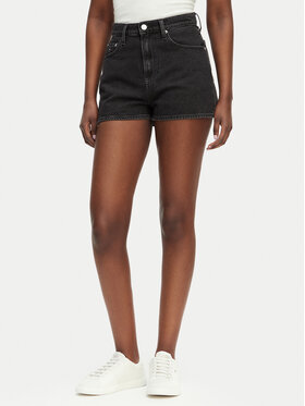 Tommy Jeans Tommy Jeans Дънкови шорти DW0DW23057 Черен Regular Fit