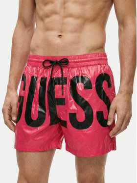 Guess Guess Úszónadrág F6GT03 WN322 Rózsaszín Regular Fit