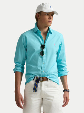 Polo Ralph Lauren Polo Ralph Lauren Cămașă 710937993014 Albastru Custom Fit