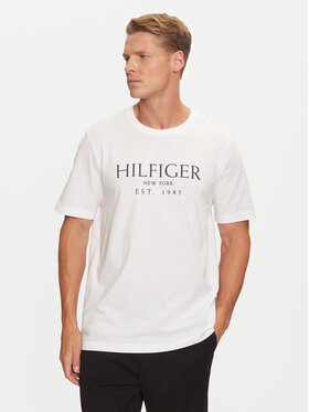 Tommy Hilfiger Tommy Hilfiger T-shirt MW0MW36499 Bijela Regular Fit