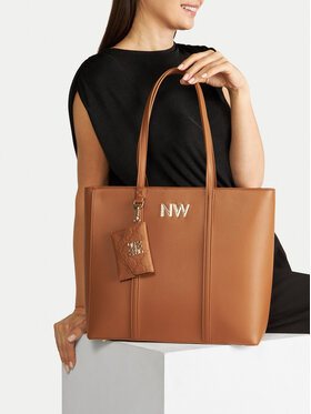 Nine West Nine West Дамска чанта LX10047 Кафяв