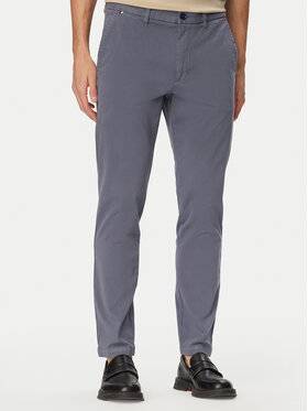 BOSS BOSS Chino nohavice H-Kaiton1 50543312 Modrá Slim Fit