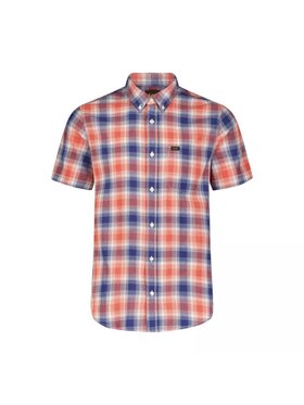 Lee Lee Koszula 112349962 Czerwony Regular Fit