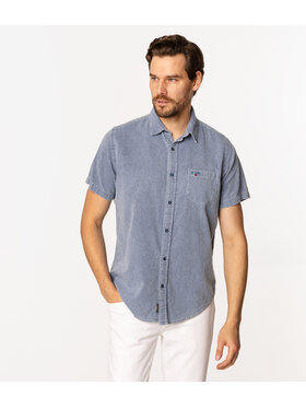 Lee Cooper Lee Cooper Koszula WILL2 1141 Niebieski Regular Fit