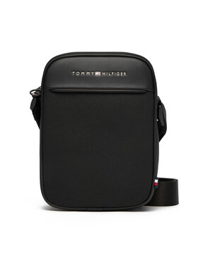Tommy Hilfiger Tommy Hilfiger Плоска сумка Th Foundation Mini Reporter AM0AM13624 Чорний