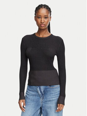 Guess Jeans Guess Jeans Blúzka W6BR04 Z1247 Čierna Slim Fit