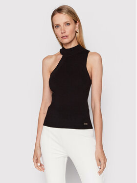 DKNY DKNY Top P2ASAA41 Čierna Slim Fit