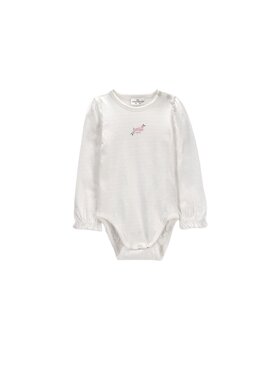 Coccodrillo Coccodrillo Detské body ZC6112101FGN-003 Krémová Regular Fit