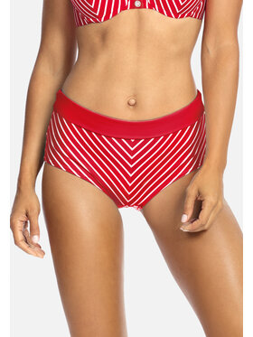 Feba Feba Dół od bikini FD01E Czerwony