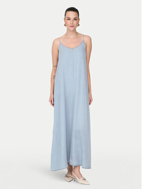ONLY ONLY Letné šaty Charis 15337932 Modrá Loose Fit