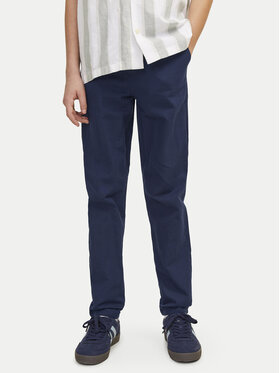 Jack&Jones Junior Jack&Jones Junior Szövet nadrág 12248903 Sötétkék Regular Fit