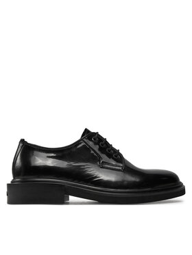 Calvin Klein Calvin Klein Półbuty Postman Derby Pat HM0HM01685 Czarny