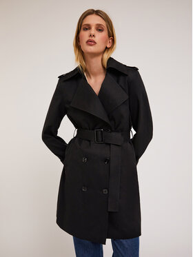 Motivi Motivi Cappotto 0058Q000567N033 Nero Regular Fit