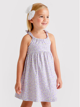 Mayoral Mayoral Sukienka letnia 3954 Fioletowy Regular Fit