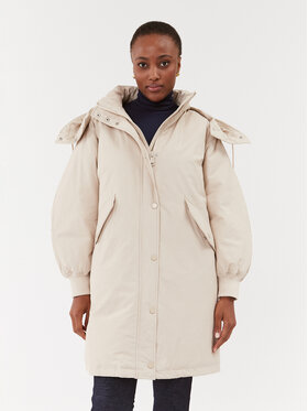 Guess Guess Zimní kabát Rolanda W3BL77 WFVW0 Béžová Regular Fit