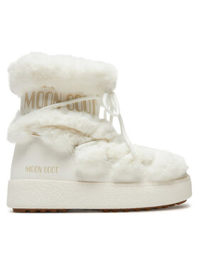 Moon Boot Moon Boot Апрески Ltrack Tube Faux-Fur 80D2450130 Бял