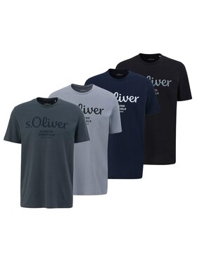 s.Oliver s.Oliver T-Shirt 28396 Kolorowy Comfort Fit