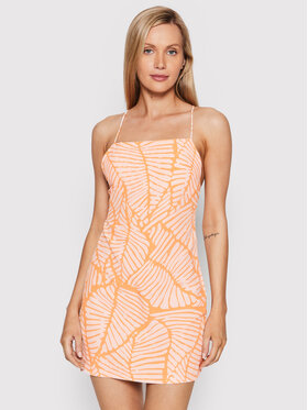 Glamorous Glamorous Letné šaty GS0401 Oranžová Regular Fit