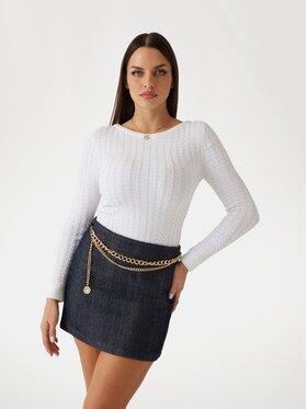 Guess Guess Bluza 170079 Biały Classic Fit