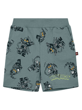 LEGO LEGO Pantaloni scurți sport Pasi 302 12011469 Verde Regular Fit