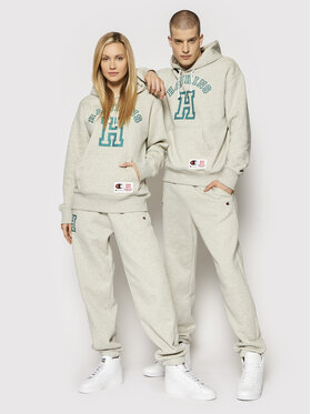 Champion Champion Суитшърт Unisex STRANGER THINGS Hawkins 217751 Сив Regular Fit