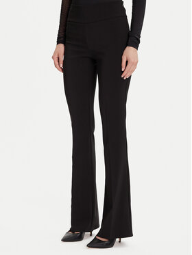 Rinascimento Rinascimento Stoffhose CFC0125318003 Schwarz Flare Fit
