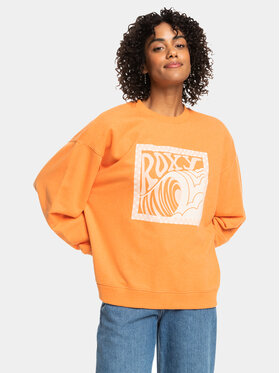 Roxy Roxy Sweatshirt Take Yourplaceb Otlr ERJFT04745 Orange Regular Fit