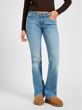 Lee Lee Jeansy JESSICA Niebieski Slim Fit