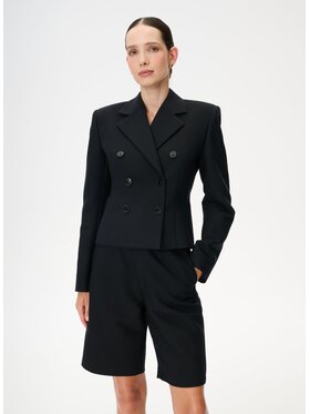 LEBRAND LEBRAND Marynarka Elena Czarny Regular Fit