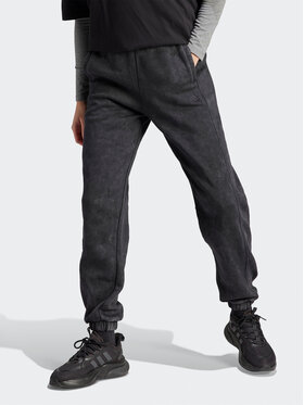 adidas adidas Jogginghose ALL SZN Fleece Washed HZ2987 Schwarz Loose Fit