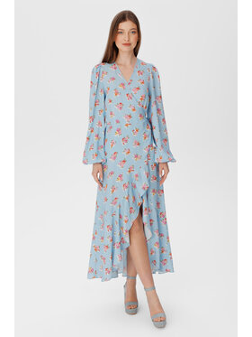 LAURELLA LAURELLA Každodenné šaty 4SS016 Modrá Regular Fit