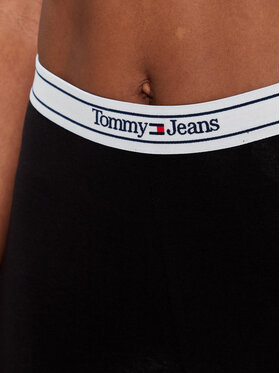 Tommy Jeans Leggings DW0DW14986 Crna Slim Fit