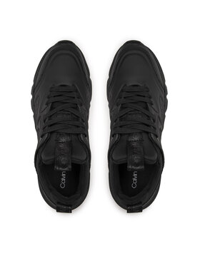 Calvin Klein Superge Low Lace Up Lth HM0HM00317 Črna