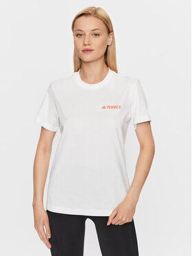 adidas adidas T-Shirt IL2644 Biały Regular Fit